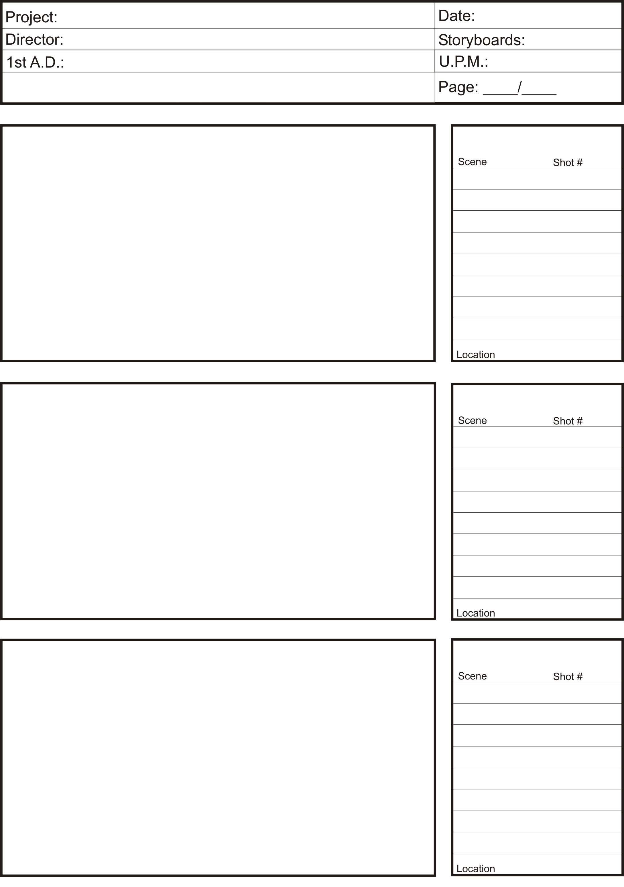 Storyboard Template Excel from bgsu.instructure.com